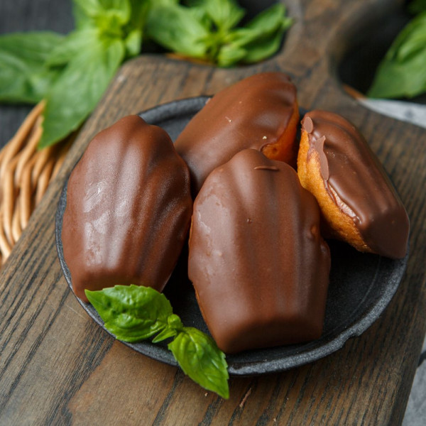 % Мадлен в молочном шоколаде 4 шт % Мадлен в молочном шоколаде 4 шт