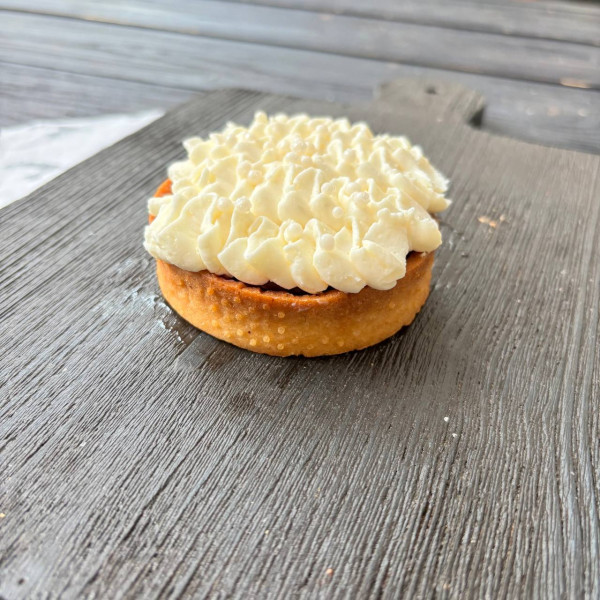 Тарталетка Вишня-миндаль