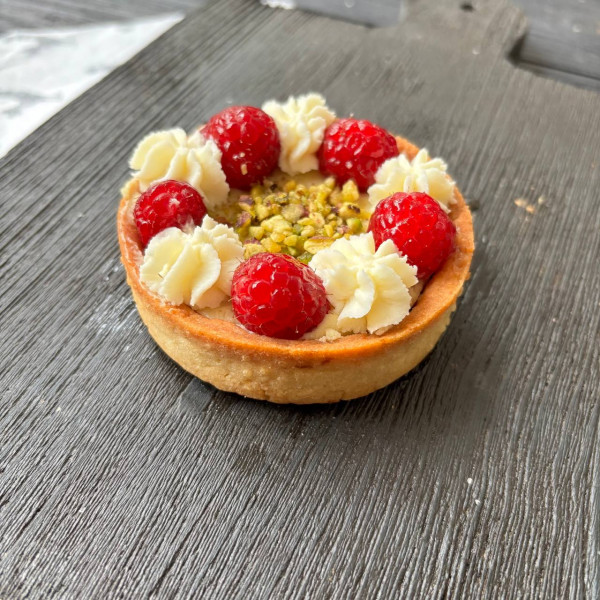 Тарталетка Фисташка-малина Тарталетка Фисташка-малина