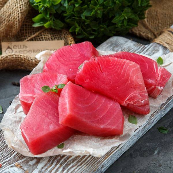 Тунец желтоперый филе свежемороженый