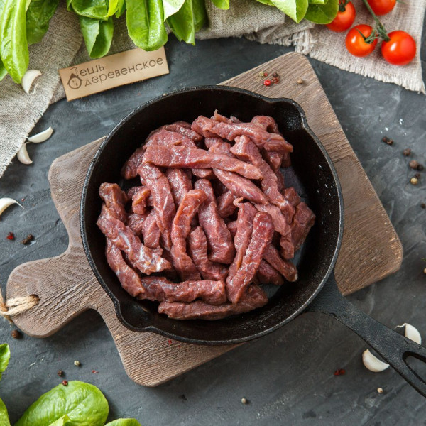 Бефстроганов из говядины