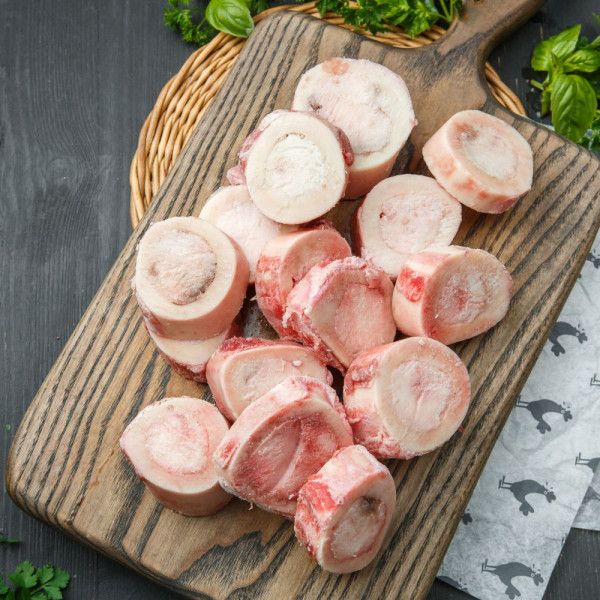 Мозговая кость говяжья, поперечный срез