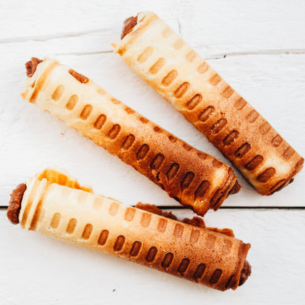 Трубочки с вареной сгущенкой