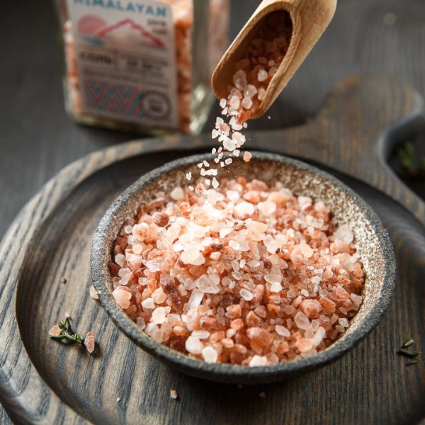 Соль гималайская розовая