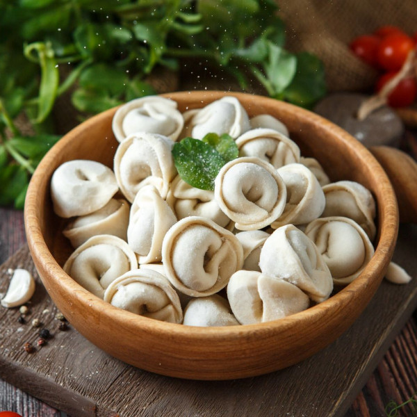 Пельмени из свинины и говядины