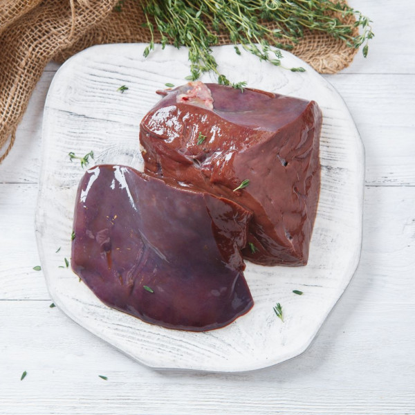 Печень из мраморной говядины