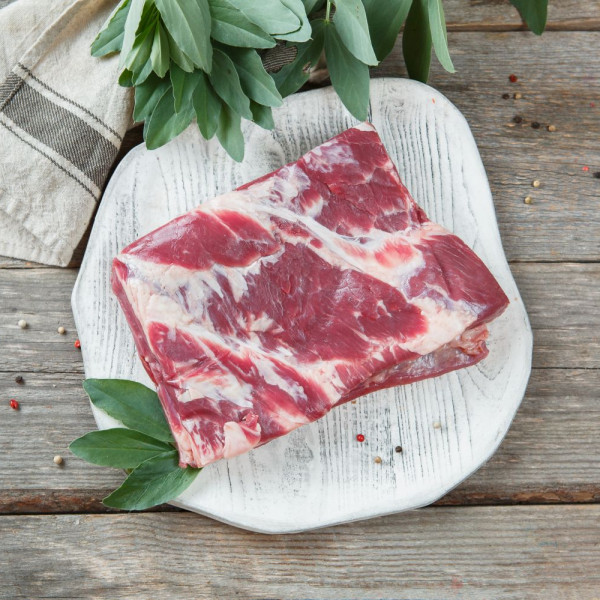 Грудинка из мраморной говядины без кости (заморозка)