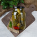 Огурцы маринованные, пикантные, острые