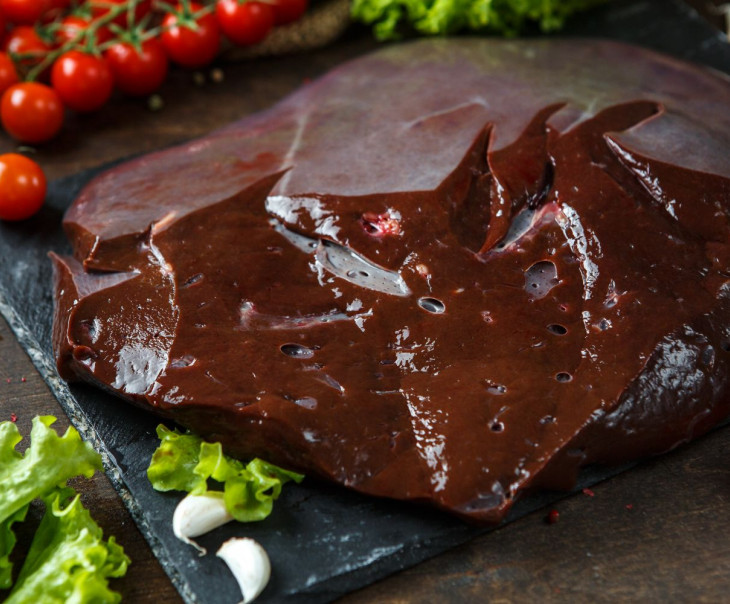 Печень говяжья фото Печень говяжья фото