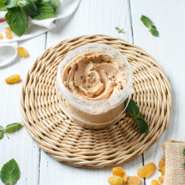 Масса творожная из топленого творога с изюмом 15%